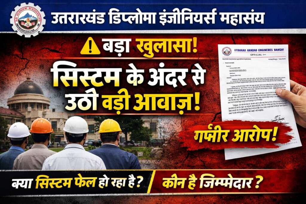 उत्तराखंड डिप्लोमा इंजीनियर्स महासंघ ने उठाए सवाल: सद्भावना भवन में कार्यरत कर्मचारियों की समस्याएं उजागर